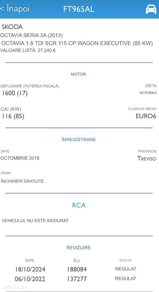 Skoda Octavia 1.6 TDI Active - 19