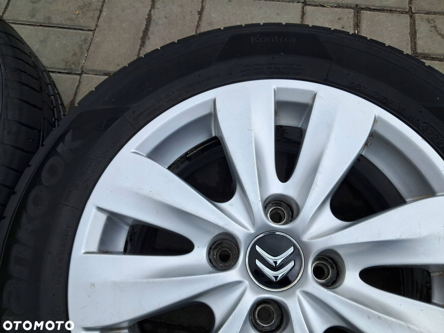 Citroen C3 II Felgi aluminiowe 15" koła LATO 185/65R15 Hankok 2023 7mm - 10
