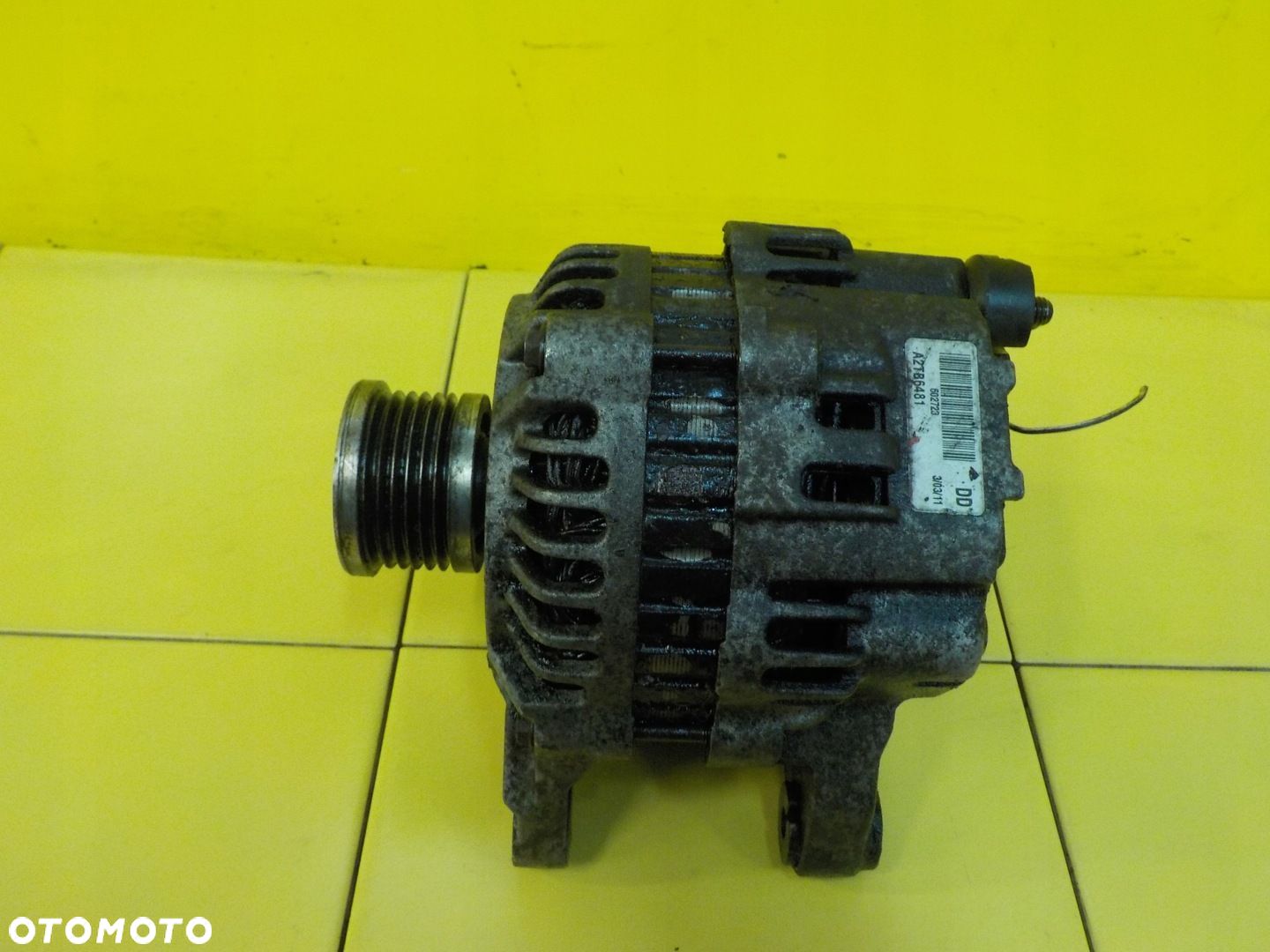 PRIMASTAR TRAFIC VIVARO 1.9 DCI 07r F9Q762 alternator A2TB6481 - 1