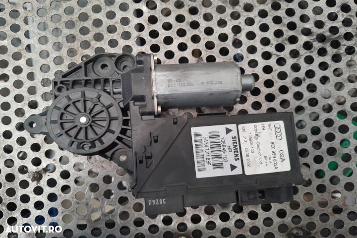 Motoras macara geam spate dreapta 0130821766 Audi A4 B6 [2000 - 2005] - 1