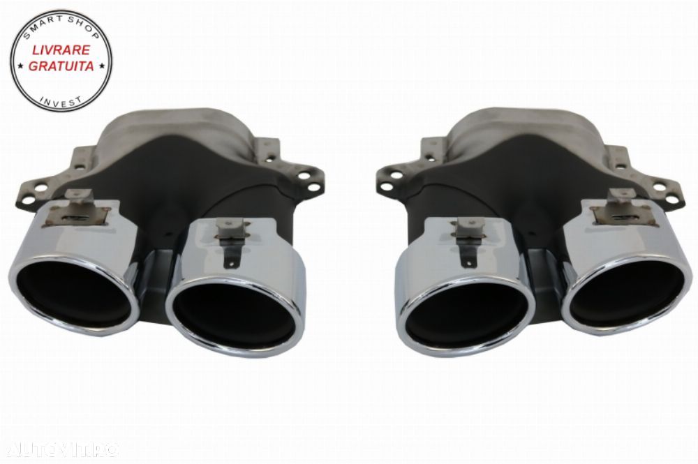 Difuzor Bara Spate cu Grila Centrala Mercedes E-Class C238 AMG Sport Line (2016+) - livrare gratuita - 6