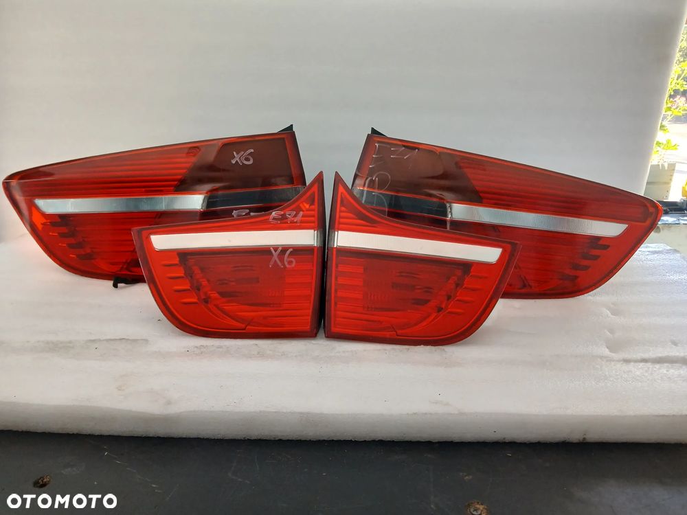 Lampy tylne BMW E71 X6 przed liftingiem komplet