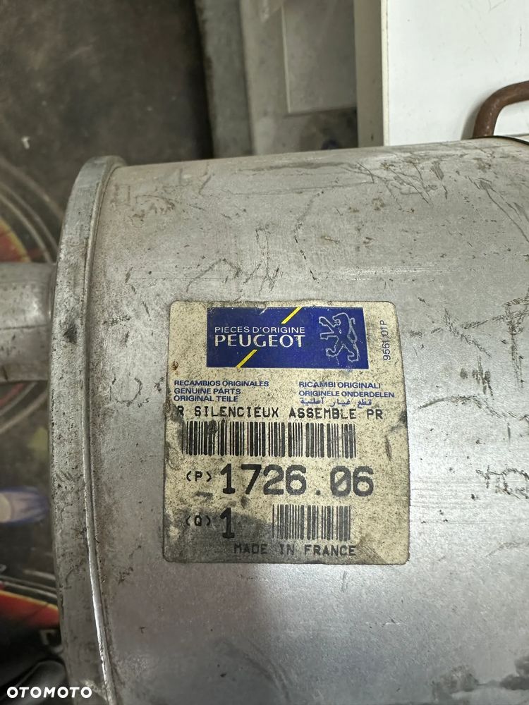 Tłumik końcowy Peugeot 309, 1.1, 1.3, 1.4, 1.6, 172606, - 6