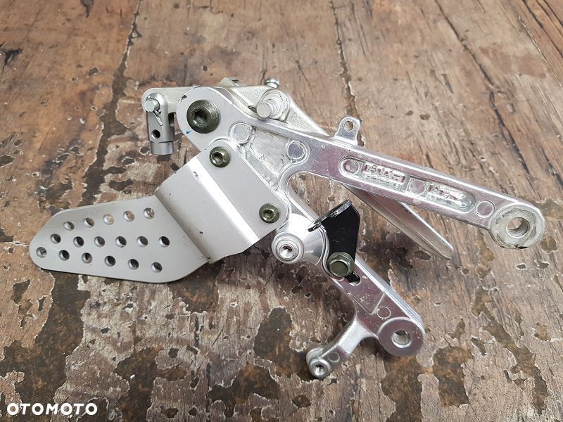 Set prawy przód podnóżek dźwignia hamulca Yamaha R1 YZF-R1 2000-2001 5JJ - 6