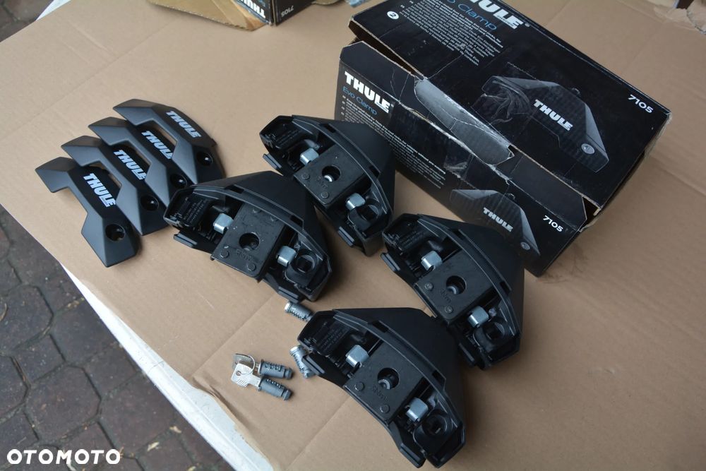 Thule Evo Clamp 7105 stopy nowe klucz - 1