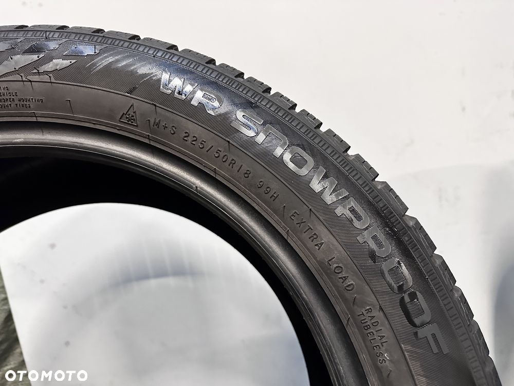 2x 225/50/18 Nokian WR SnowProof / 2021r 7,4mm / GWARANCJA - 4