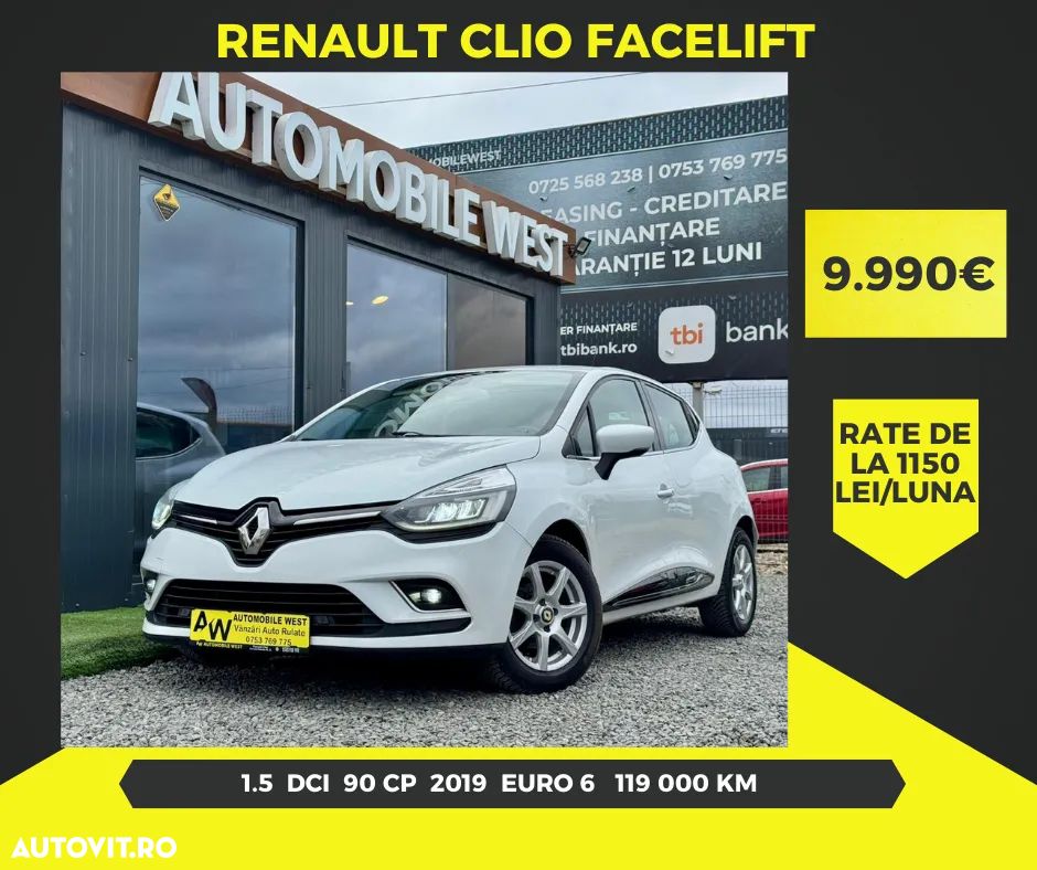 Renault Clio (Energy) dCi 90 EDC Bose Edition - 1