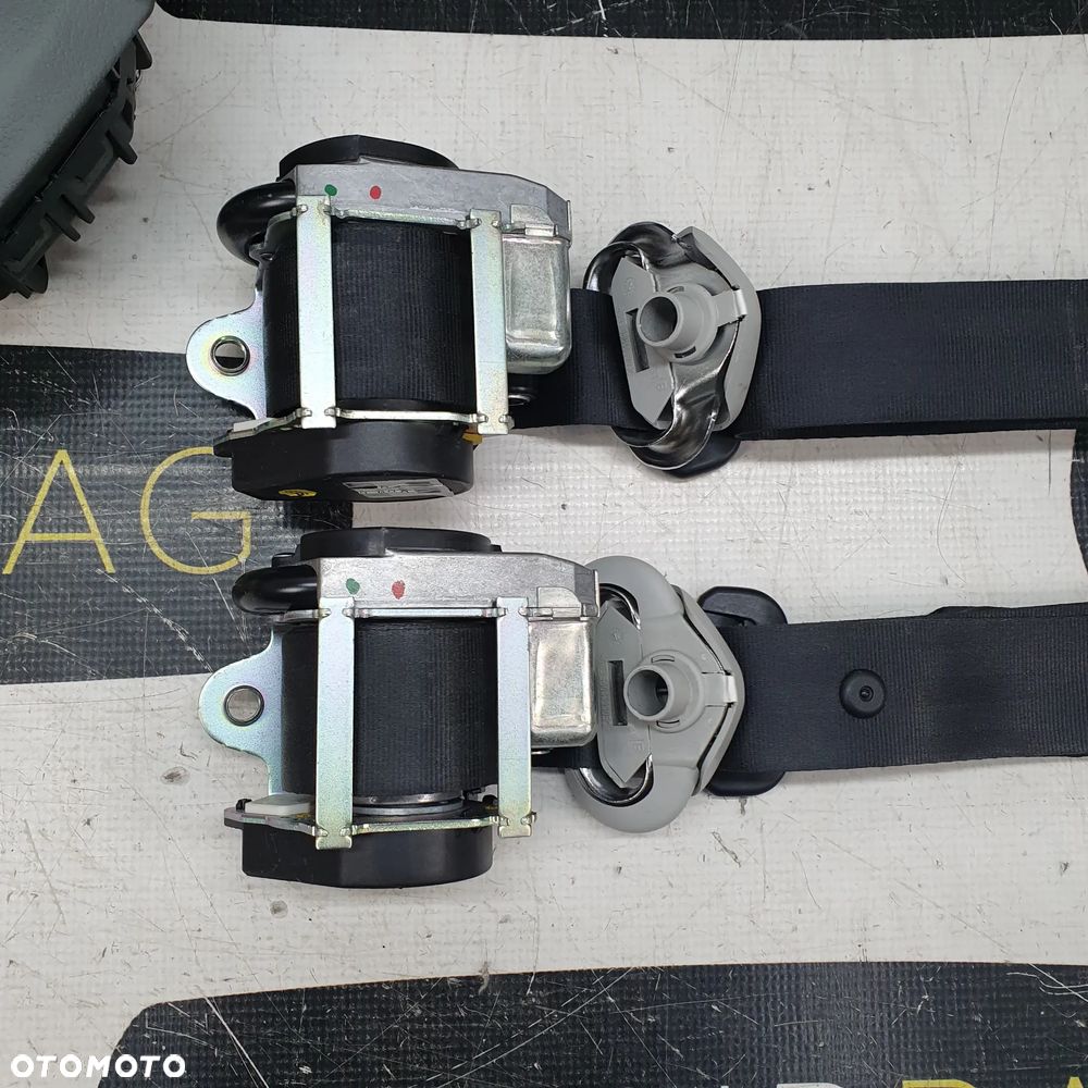 PORSCHE 997 SZARA DESKA ROZDZIELCZA KONSOLA KOKPIT PULPIT PODUSZKI AIRBAG AIR BAG PASY KIT SET - 7