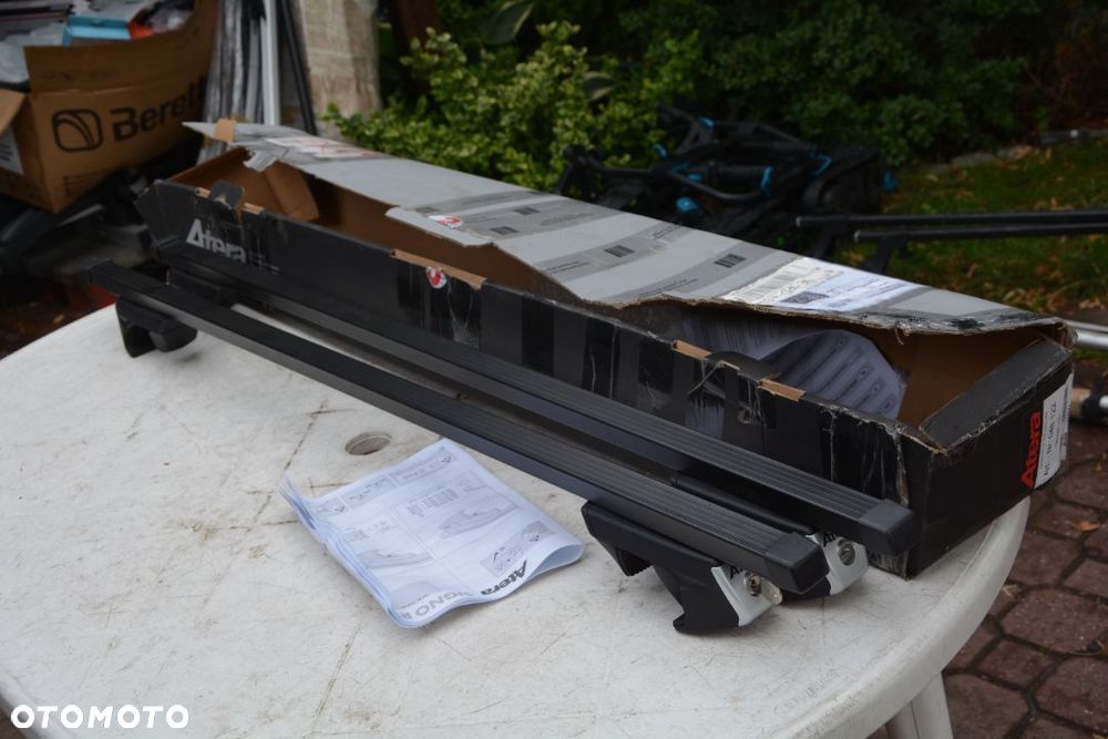 Bagażnik na reling otwarte Atera belka 122 cm - 2