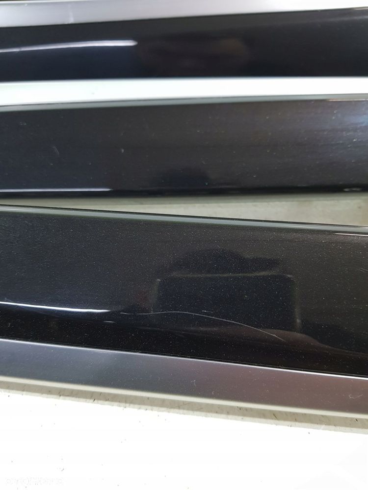 dekory listwy deski rozdzielczej bmw f10 f11 lift eur komplet black schwarz - 8