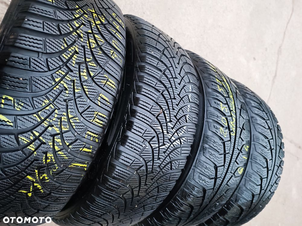 205/55R16 91H Opony Zimowe Zima UNIROYAL MS PLUS 77 5,5mm GOODYEAR ULTRAGRIP 9+ 6mm Legnica ALU-RAD 205/55 - 13