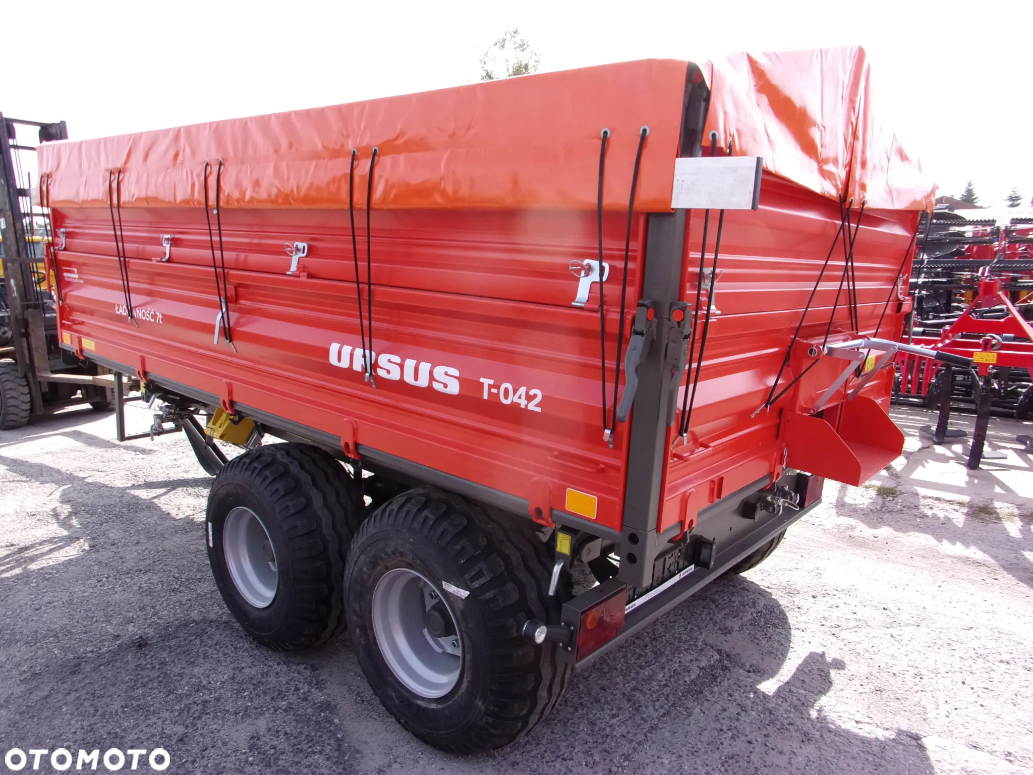 Inny Przyczepa ciężarowa-rolnicza Ursus 7t T-042 TANDEM z systemem trójstronnego wywrotu w Rad-Masz OPOCZNO - 17