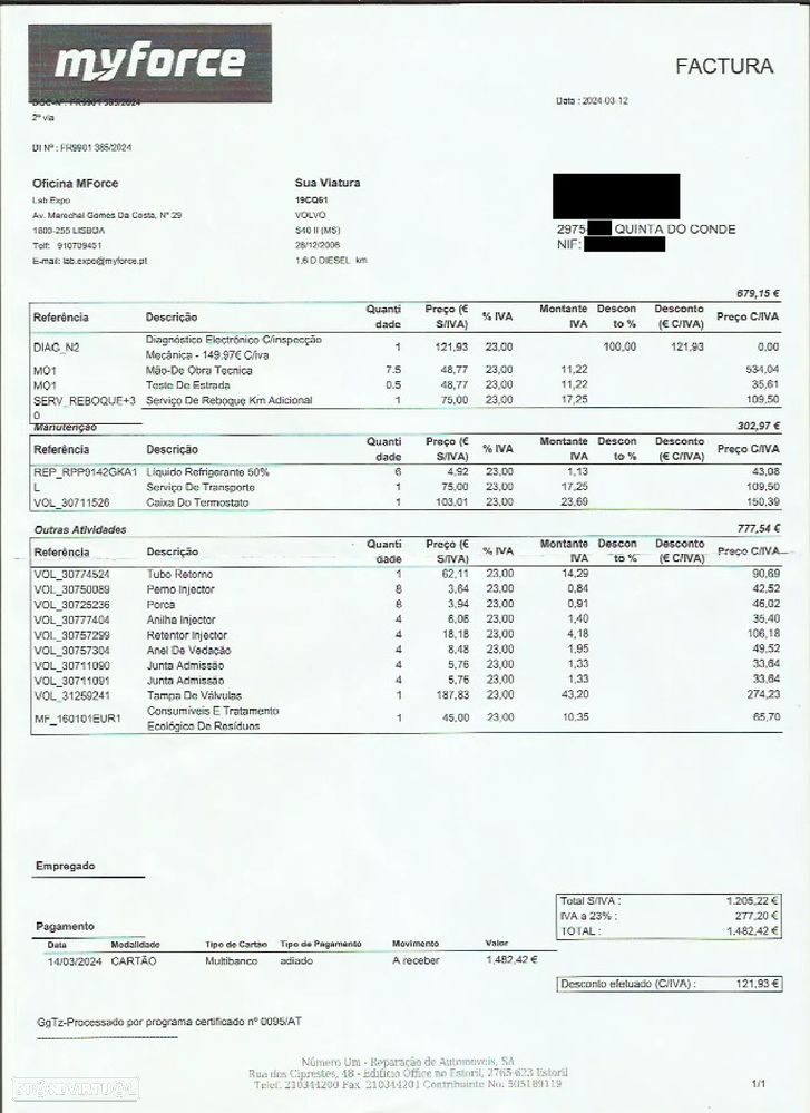 Volvo S40 1.6 D Nível 1 - 6