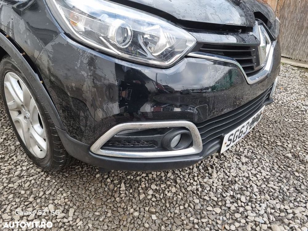Bara fata Renault Captur 2013 - 2017 Negru (1407) Benzina model fara spalatoare far - 2