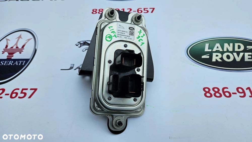 Jaguar XJ 351 LIFT 2015- 5.0 SC 510 KM Moduł mocy akumulatora Sterownik napięcia GX73-14B526-AC   GX73-14B526-AB - 2