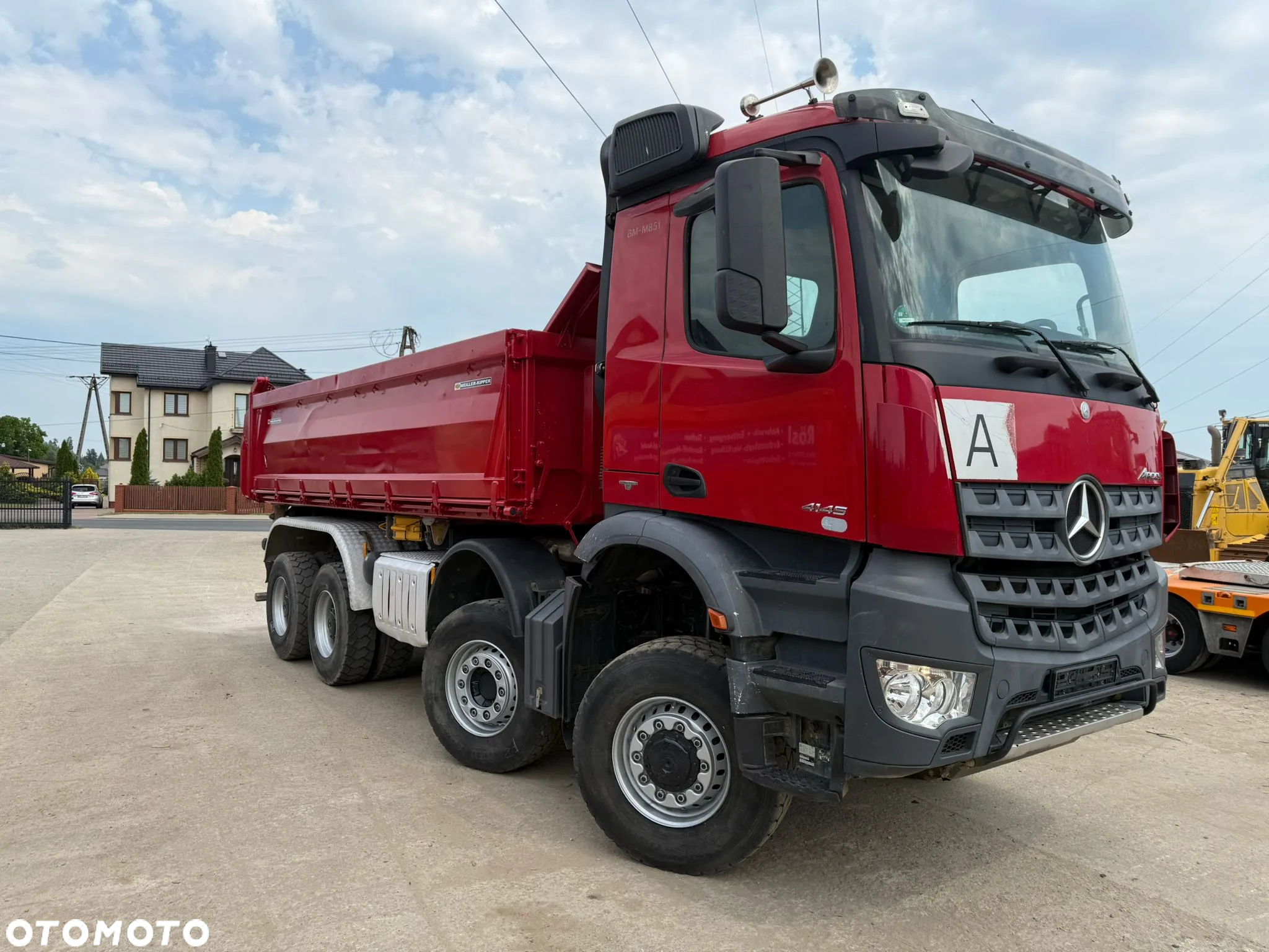 Mercedes-Benz Arocs 4145 8x6 Bordmatik z Niemiec - 3
