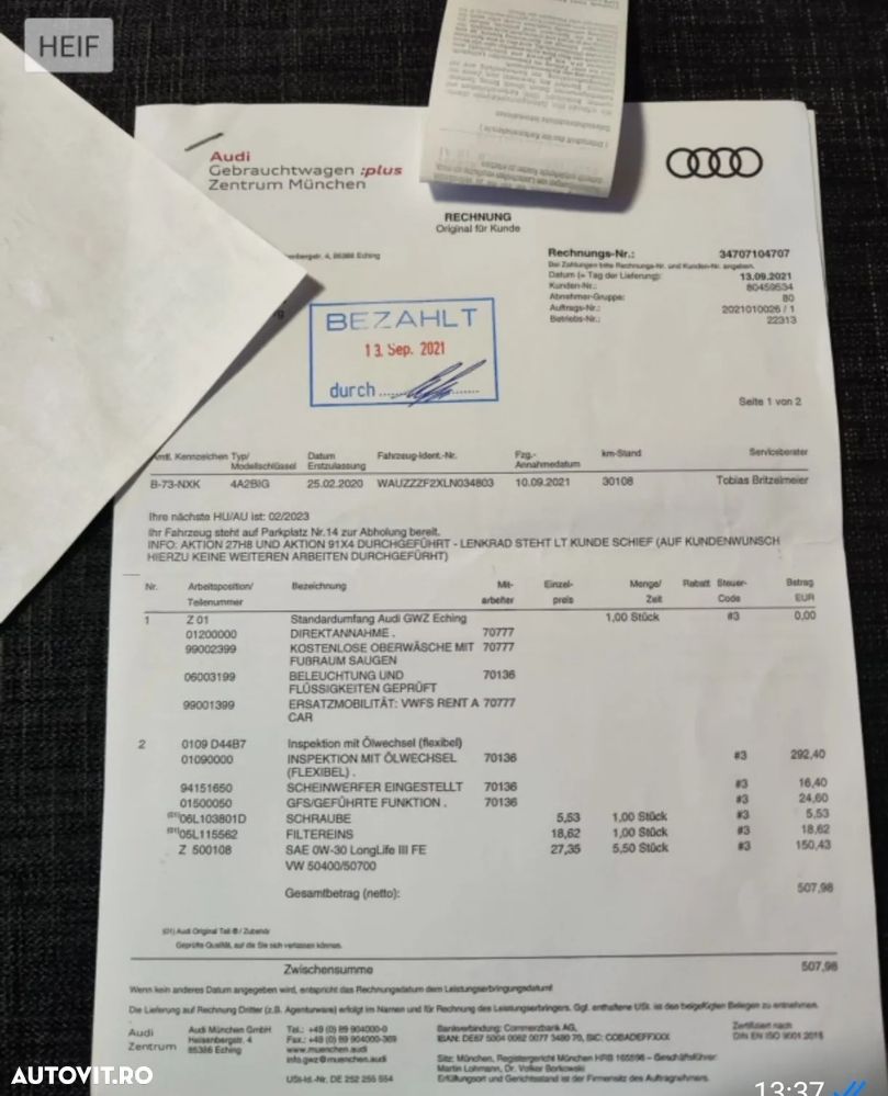 Audi A6 40 TDI S tronic S line - 17