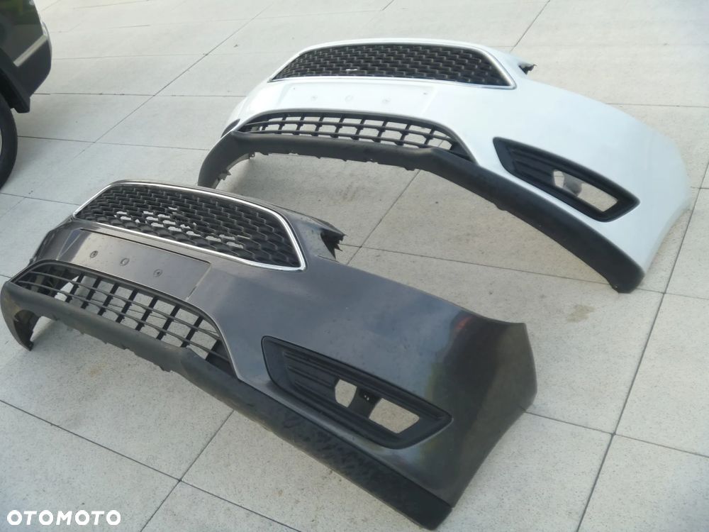 FORD FOCUS MK3 LIFT ZDERZAK PRZEDNI KOMPLETNY - 3