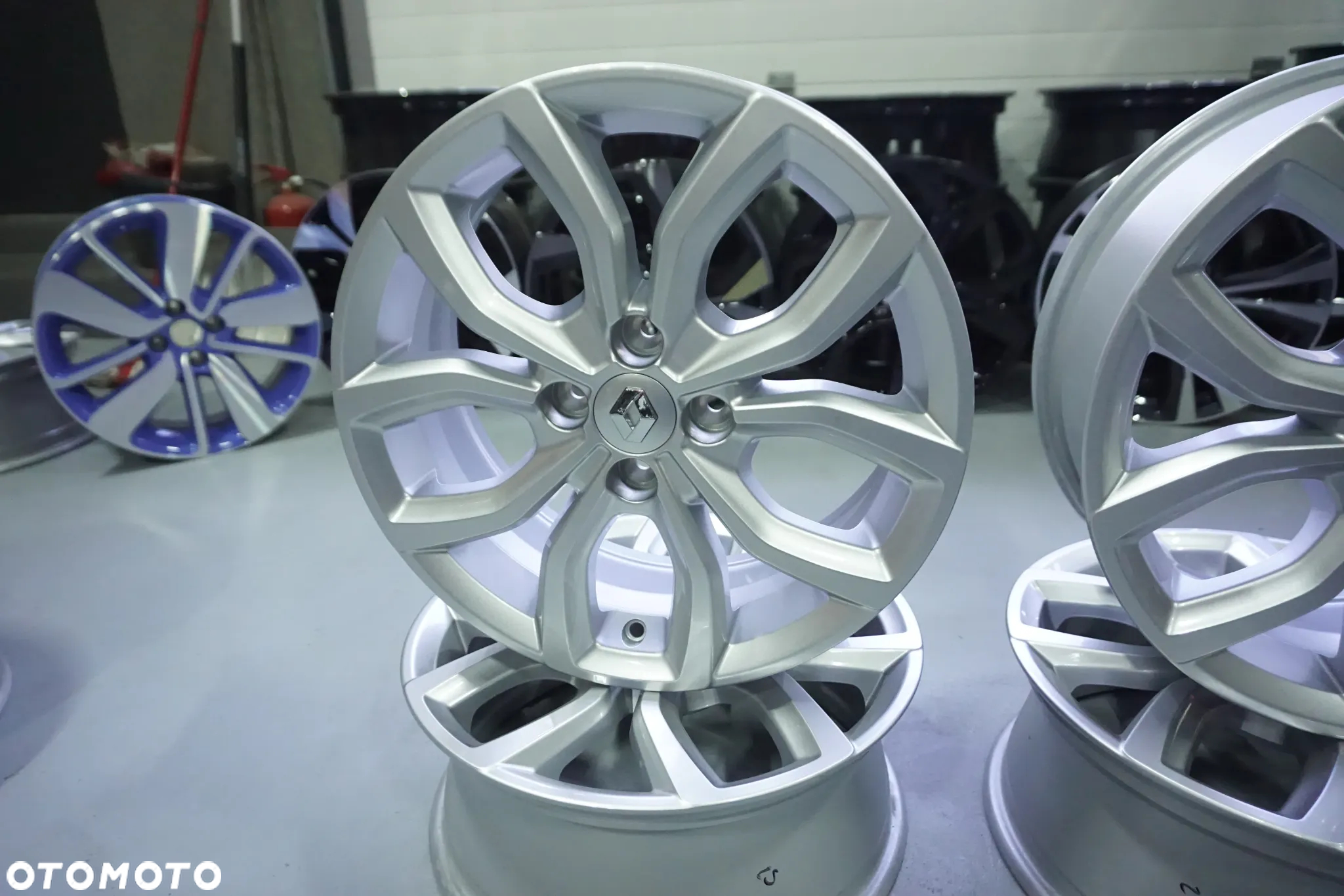 Felgi Aluminiowe 16 Renault Captur Zoe Clio Dacia Logan Dokker Sandero Jogger Stepway Lodgy Mitsubishi Colt 4x100 - 2