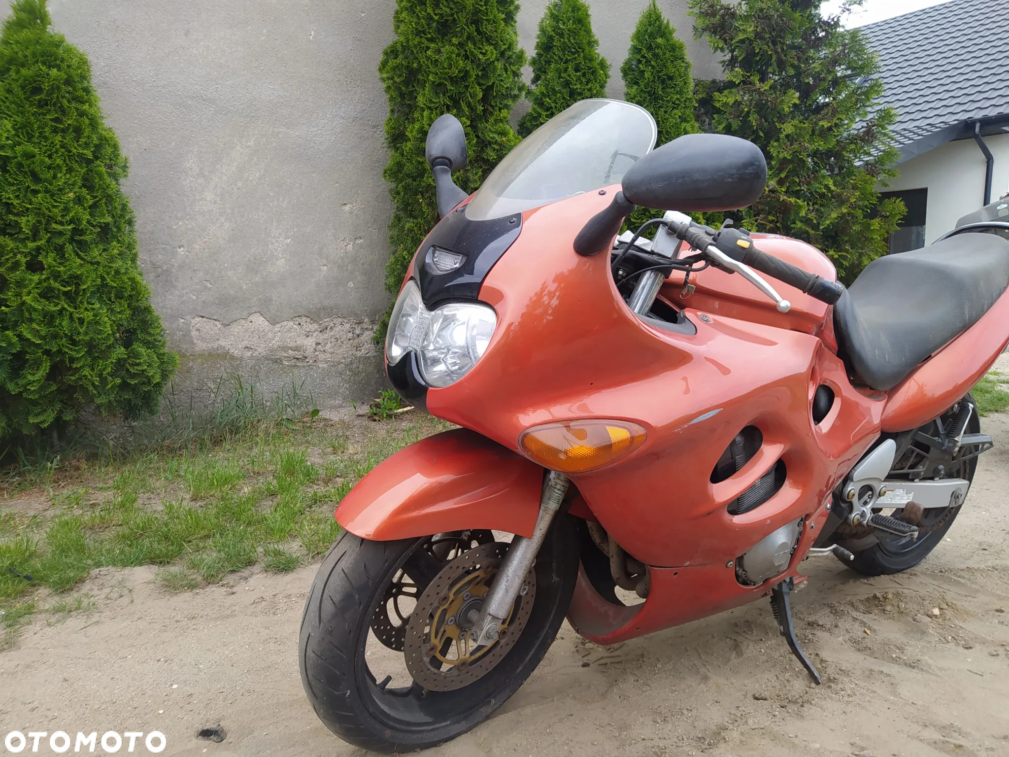 Suzuki GSXF GSX 750 600 F Jajko cały na części silnik lagi gaźnik czasza lampa licznik - 2