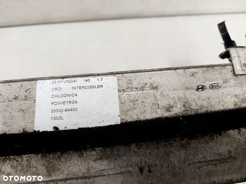 hyundai i40 1.7 crdi intercooler chłodnica powietrza 39300-84400 - 4