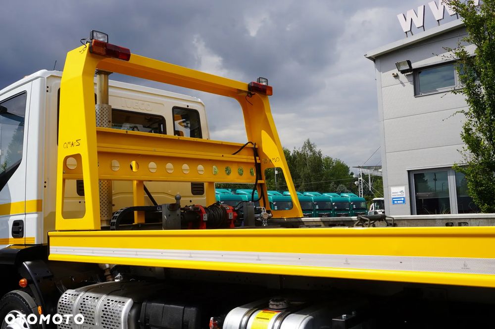 Iveco Eurocargo 160-210 / 75,000 km! / Opuszczana laweta OMARS / Widelec - 23