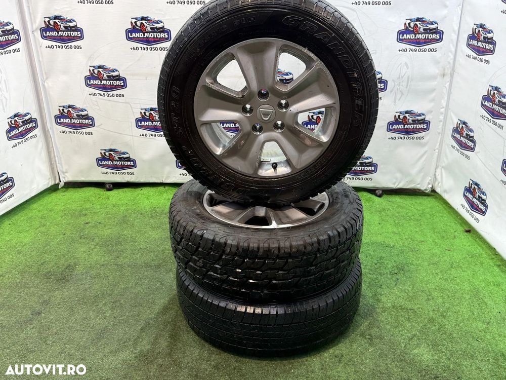 JANTE + CAUCIUCURI 5x114.3​ 215 / 65 R16 98H ( 3 BUC.) DACIA DUSTER 1.5 DIESEL 2015 2013-2017 - 1