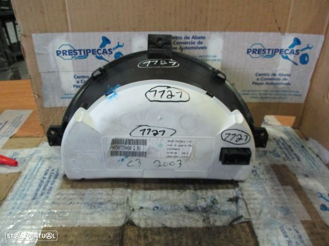 Quadrante 9650735480G01 CITROEN C3 2003 1.1I RPM DIGITAL - 2
