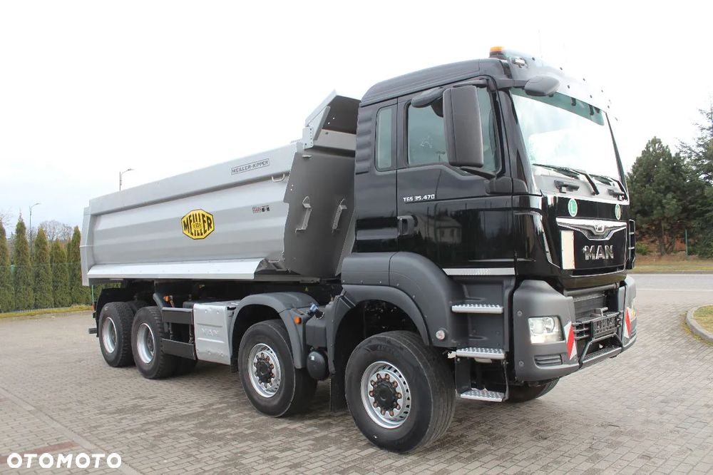 MAN TGS 35.470 8x6 WYWROTKA MEILLER KIPPER Z NIEMIEC - 5