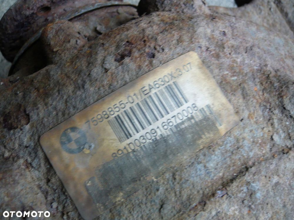 most dyfer tylny 7598855-01 bmw e90 e87 e81 - 2