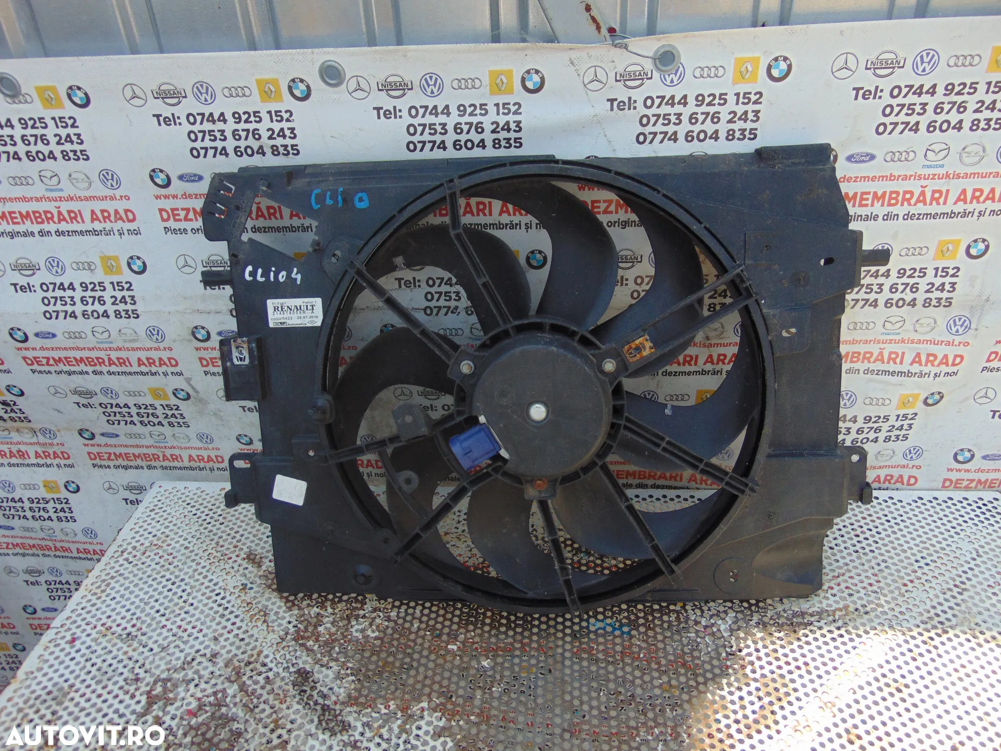Ventilator racire Renault clio 4 Dacia Logan Sandero 1.5 0.9 duster dokker gmv - 5