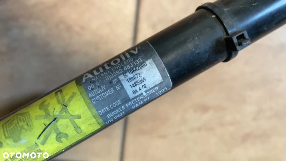 MINI R50 R53 NAPINACZ PASA BEZPIECZEŃSTWA PRAWY PRZÓD 531084200D - 3