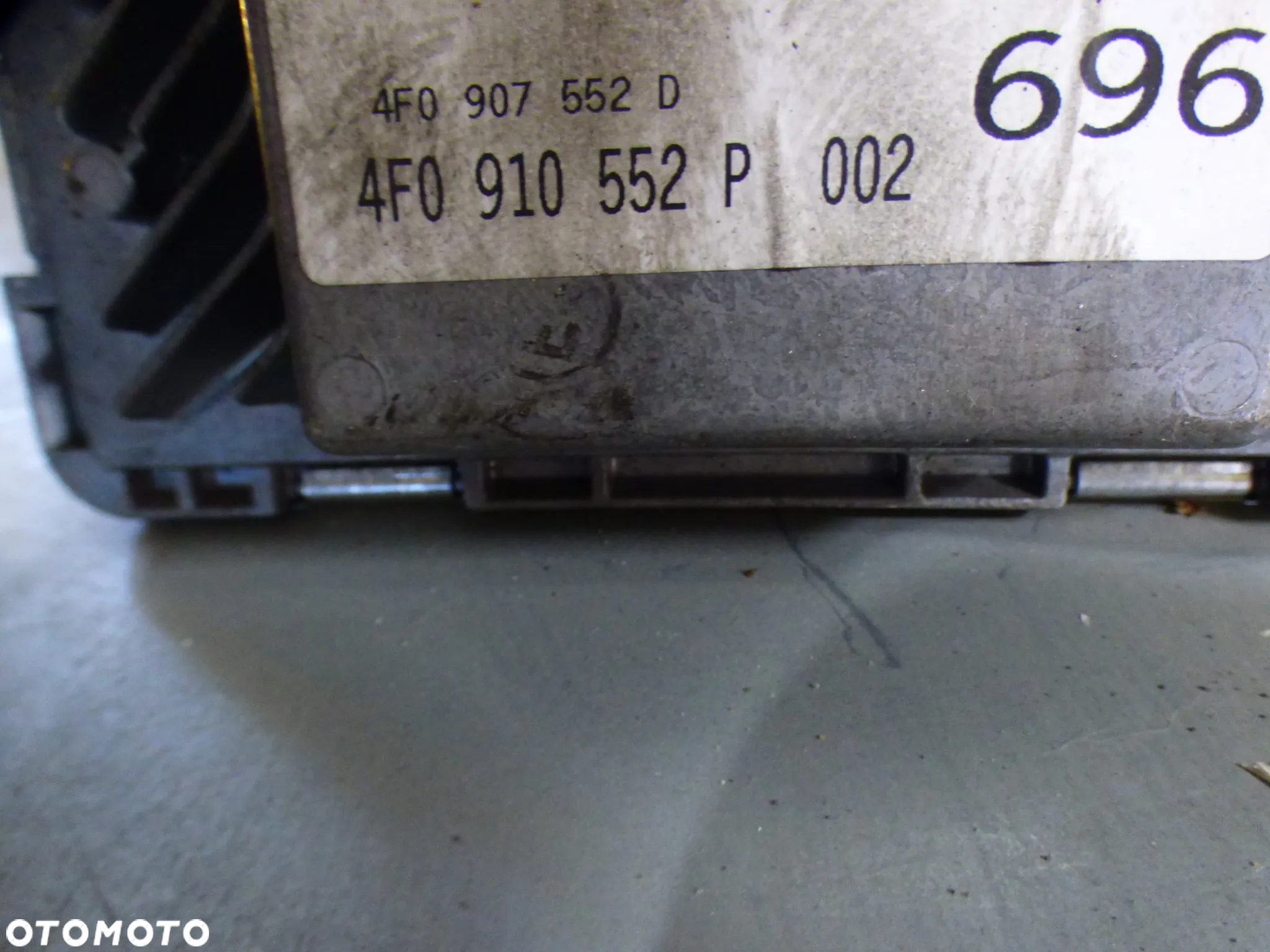 AUDI A6 C6 2.4 V6 STEROWNIK SILNIKA KOMPUTER ECU 4F0910552P GORLICE - 2