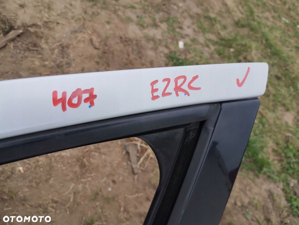 Peugeot 407 Sw Drzwi Lewe Przód Ezrc - 9