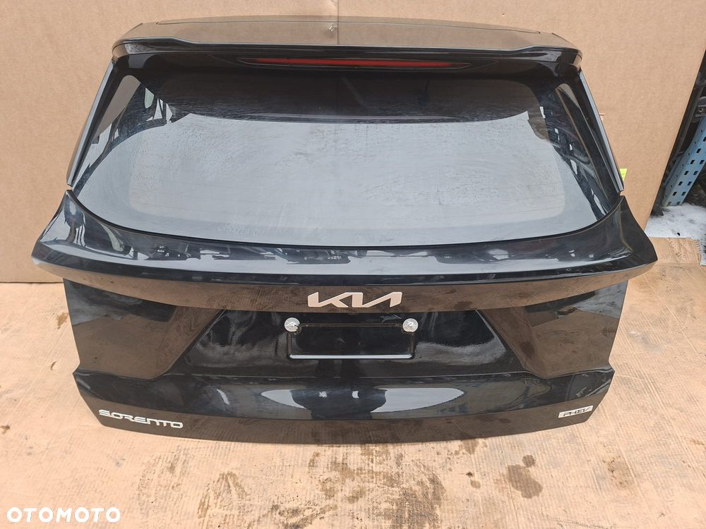 Klapa pokrywa bagażnika Kia Sorento IV MQ4 lift 22+ kolor czarny ABP kompletna