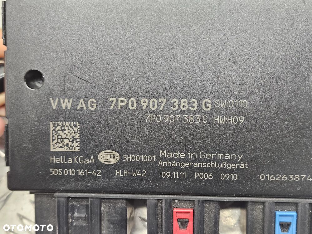 VW TOUAREG 7P 10-18R HAK HOLOWNICZY WESTFALIA KULA BELKA 7P6803881B MODUL STEROWNIK 7P0907383G - 9