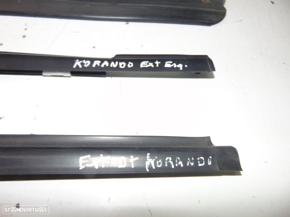 Ssangyong korando 601 raspadores dos vidros/Frisos - 3