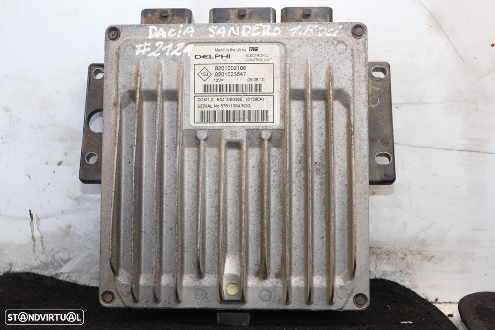 CENTRALINA DO MOTOR UCE DACIA SANDERO - 1