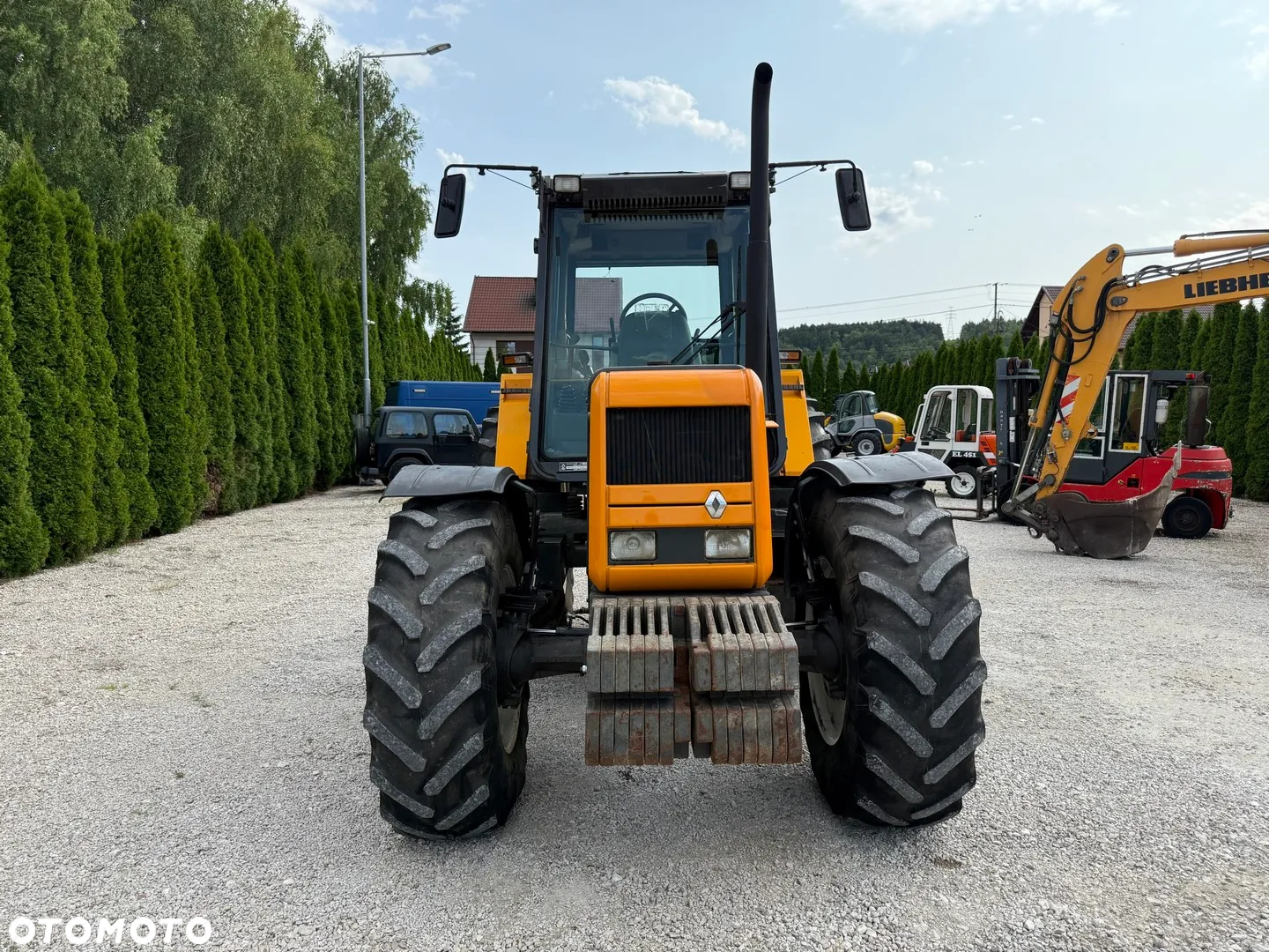 Renault 155.54 CIĄGNIK TRAKTOR / JEDYNIE 4980 MTH / KLIMA / SPROWADZONY / PIĘKNY / ORYGINAŁ / ZADBANY / 1995 ROK / SILNY / 145-14 bb 155-54 bb 120-54 vv 133-54 hh 110-14 hh 110-54 case - 34
