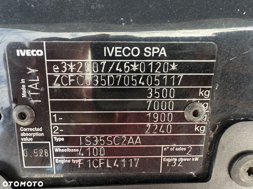 Iveco 2021/Daily 35-180VP/ 3.0 180KM/Poduszki/furgon Maxi/PDC/Radio DAB/Tempomat/ - 25