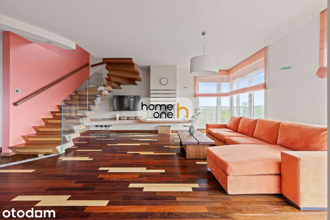 Penthouse | 140 m² | 4 pokoje | taras | kominek | Stary Mokotów - Pełny obrazek: 2/13