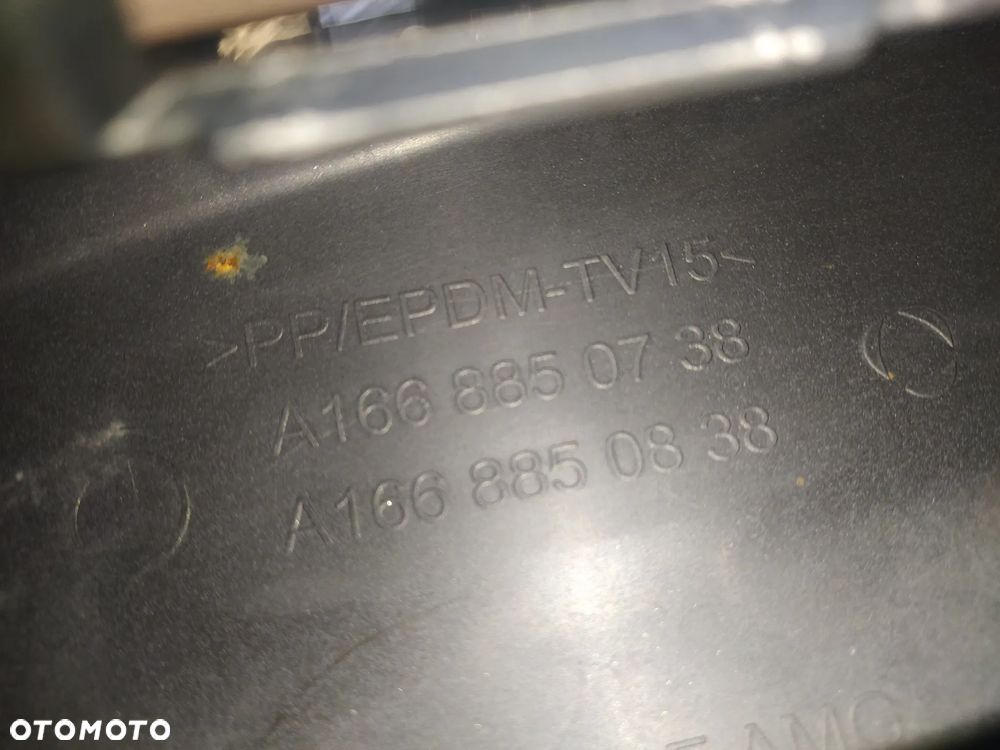 MERCEDES GLE W166 AMG ZDERZAK PRZEDNI PRZÓD PDC ORYGINAŁ - 12