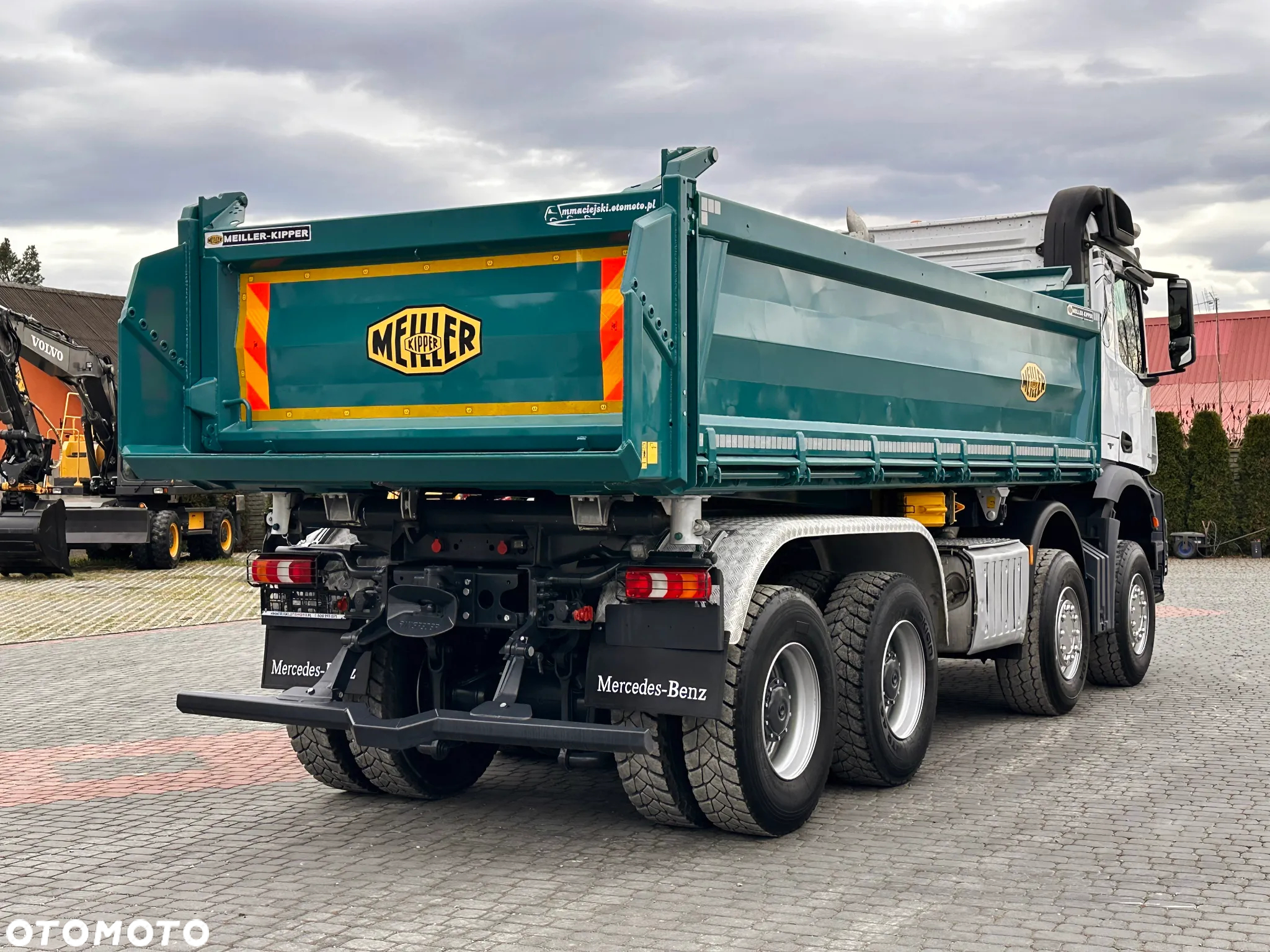 Mercedes-Benz AROCS 3245 8x4 WYWROTKA MEILLER BORDMATIC / ZACZEP DO PRZYCZEPY - 6