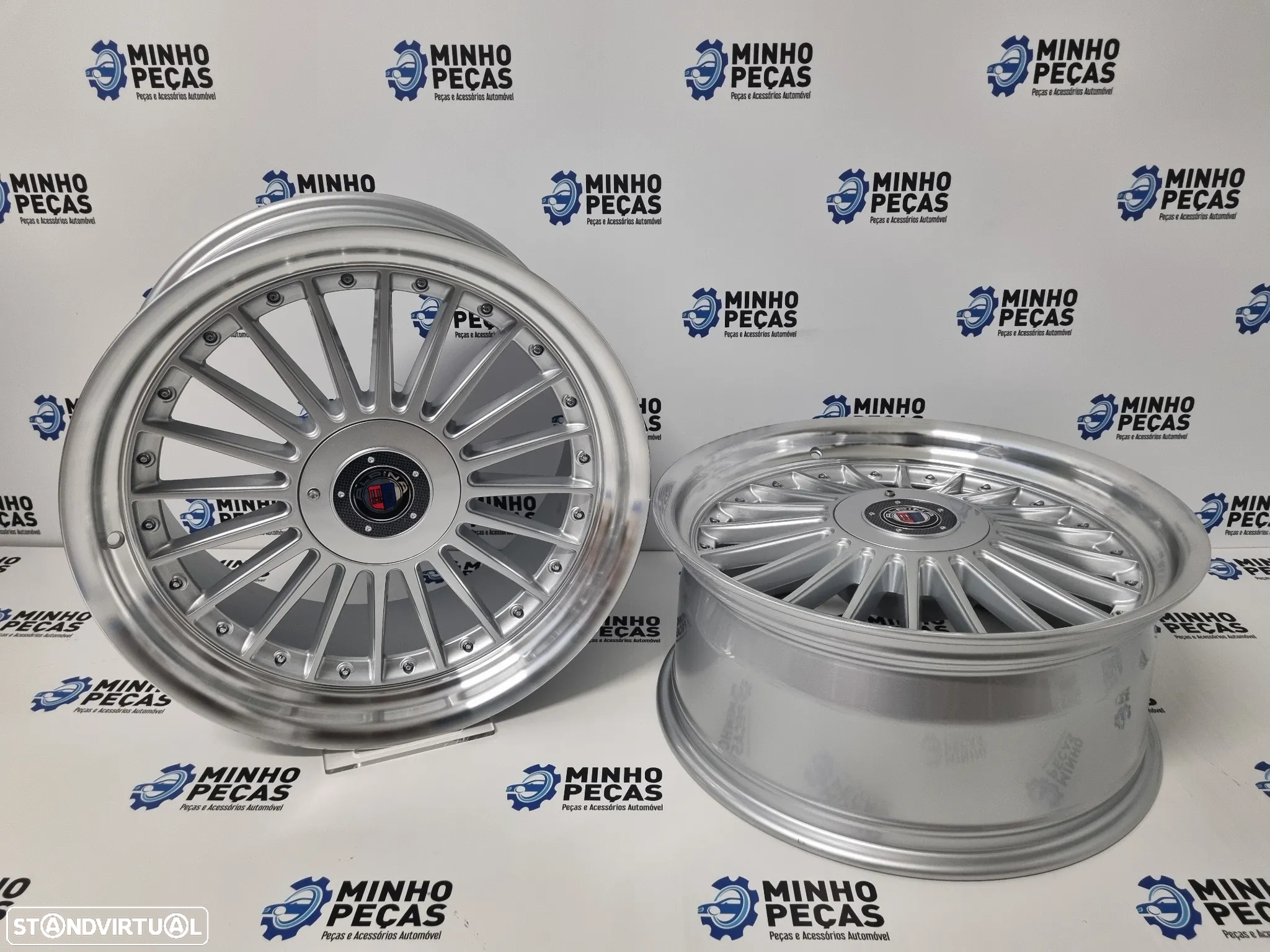 Jantes BMW Alpina Retro em 19 Hyper Silver (5x112 | 5x120) - 4