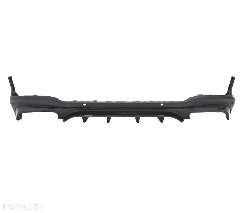 DIFUSOR MERCEDES GLC X253 AMG 15-18 LOOK GLC43 PRETO - 2