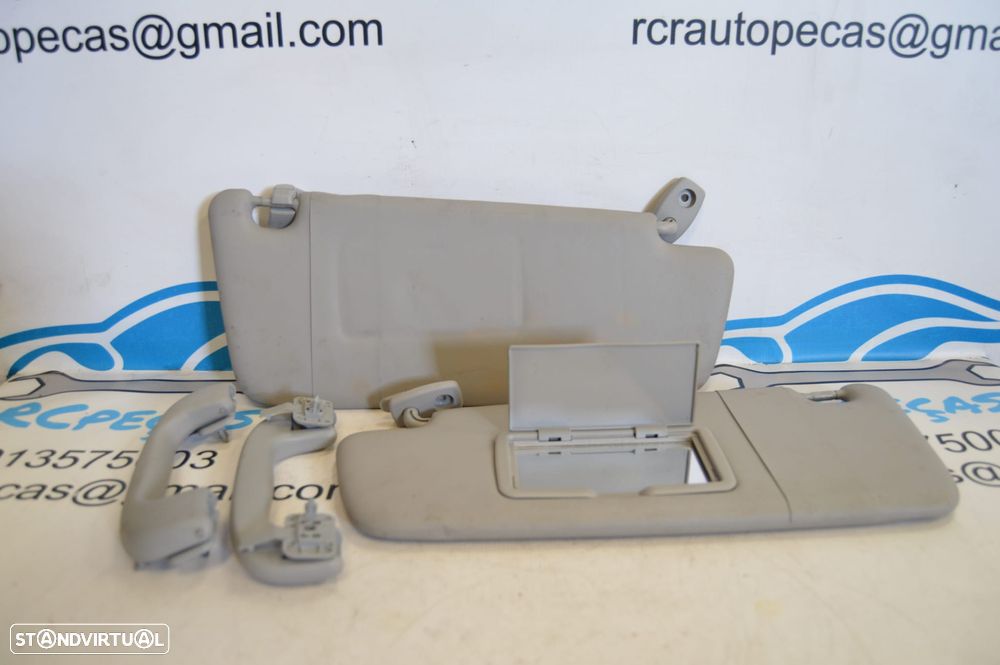 PALA PALAS PROTEÇÃO SOL SOLAR PEGA PEGAS INTERIORES OPEL CORSA D S07 1.3 CDTI 75CV A13DTC - 2
