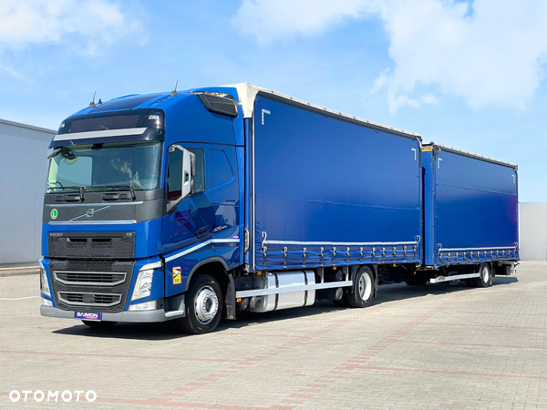 Volvo FH 420 / ZESTAW TANDEM 120M3 / PRZEJAZDOWY / SALON PL