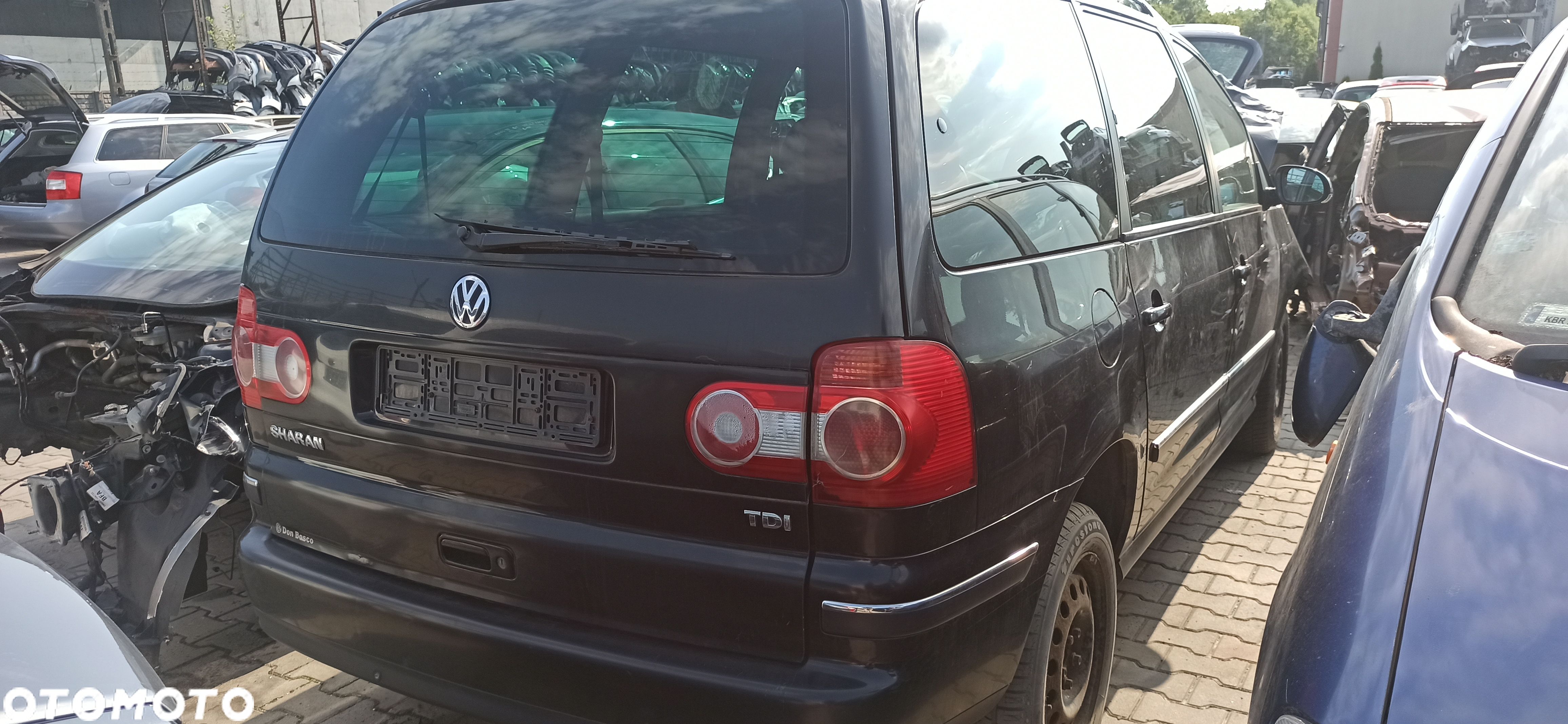 VW Sharan mk2 lift 05-10 1,9 TDI 115 skrzynia 6 biegów auto z przeznaczeniem na części - 1