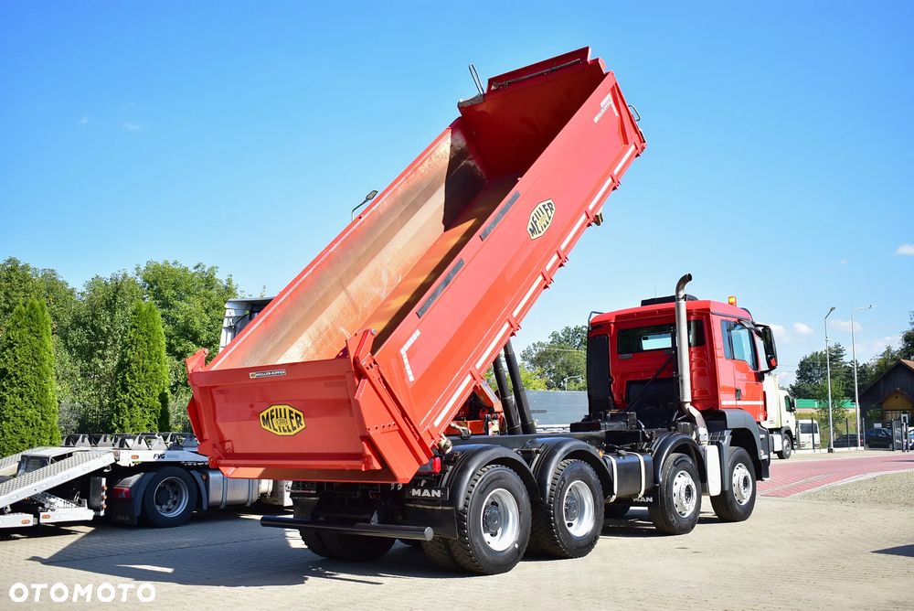 MAN TGS 35.440 8x4 BB Wywrotka Meiller-Kipper / Euro 5 EEV/ Sprowadzony z Niemiec ! - 13