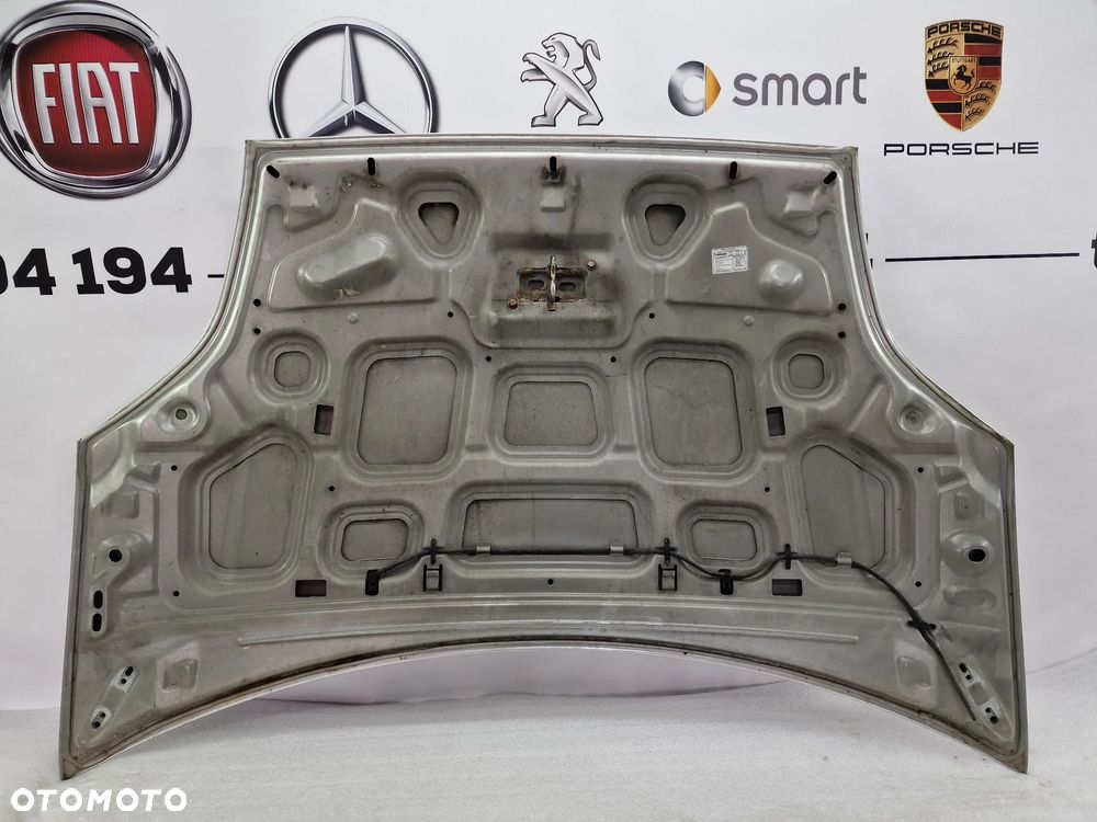 FORD FIESTA MK6 / MK6 LIFT 02-08 ŁADNA MASKA SREBRNA , NR AUKCJI NM68 - 15